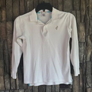 The Beaufort Bonnet Company White Kids Polo Shirt